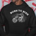 Born To Ride Motorradfahrer Motorrad Geschenk Biker Motorrad Hoodie Lustige Geschenke