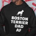 Boston Terrier Dad Af Hoodie Unique Gifts