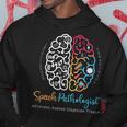 Brain Of A Speech Pathologist Speech Language Therapy Hoodie Unique Gifts