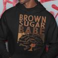 Brown Sugar Babe Black History Queen Melanin Afro African Hoodie Personalized Gifts