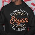 Bryan Der Mann Der Mythos Die Legende Hoodie Lustige Geschenke