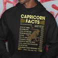 Capricorn Facts Zodiac Funny Capricorn Birthday Gift Hoodie Unique Gifts