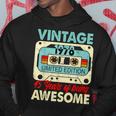 Cassette Vintage 1978 45 Years Of Being Awesome Hoodie Unique Gifts