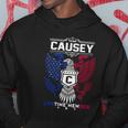 Causey Name - Causey Eagle Lifetime Member Hoodie Funny Gifts
