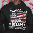 Coast Guard Mom American Flag Military Family Gift Gift For Womens Hoodie Unique Gifts