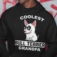 Coolest English Bull Terrier Grandpa Funny Dog Grandfather Hoodie Unique Gifts