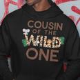 Cousin Of The Wild One Animal Safari 1St Birthday Theme Hoodie Unique Gifts