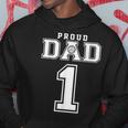 Custom Proud Volleyball Dad Number 1 Personalized For Men Hoodie Personalized Gifts