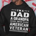 Dad Grandpa American Veteran Vintage Top Mens Gift Hoodie Funny Gifts