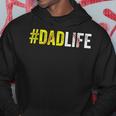 Dad Life Softball Daddy Baseball Sports Lover Fathers Day Hoodie Funny Gifts