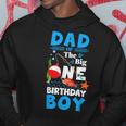 Dad Of The Big One Birthday Boy Fishing 1St First Birthday Gift For Mens Hoodie Unique Gifts