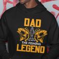 Dad The Man Myth The Fishing Legend Hoodie Unique Gifts