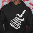 Dad The Man The Myth The Guitar Legend Fathers Day Gift For Mens Hoodie Funny Gifts