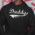 Daddy Est 2017 Fathers Birthday Gift Dad Established 2017 Gift For Mens Hoodie Unique Gifts