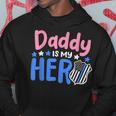 Daddy Is My Hero Cop Badge Blue Line Awesome Kids Girl Hoodie Funny Gifts