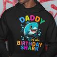 Daddy Of The Shark Birthday Dad Matching Family Bday Hoodie Unique Gifts