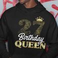 Damen 27. Geburtstag Hoodie Jahrgang 1995, Birthday Queen mit Krone Lustige Geschenke