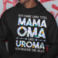 Damen Mama Oma Uroma Rocke Muttertagsgeschenk Mutter Spruch Hoodie Lustige Geschenke