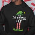 Dancing Elf Matching Family Group Christmas Party Pajama Hoodie Unique Gifts
