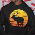 Deer Sunset Elk Buck Hunting Archery Hunter Archer Men Hoodie Personalized Gifts