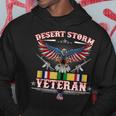 Desert Storm Veteran Pride Persian Gulf War Service Ribbon Hoodie Funny Gifts