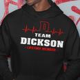 Dickson Surname Family Name Team Dickson Lifetime Member Men Hoodie Graphic Print Hooded Sweatshirt Personalized Gifts