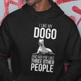 Dogo Argentino Dog Pet Love Rescue Retro Men Women Bark Paw Hoodie Unique Gifts