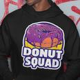 Donut Squad Retro Funny Baked Fried Donuts Party Hoodie Unique Gifts