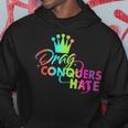 Drag Conquers Hate Apparel Hoodie Unique Gifts Drag Conquers Hate Apparel Hoodie Unique Gifts