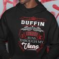 Duffin Blood Runs Through My Veins Hoodie Funny Gifts
