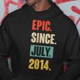 Epic Since July 2014 - Birthday 9Th Decoration Funny Hoodie Unique Gifts