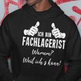 Fachlagerist Hoodie für Herren, Lagerlogistiker Kompetenz Beweis Lustige Geschenke