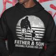 Father And Son Baseball Matching Dad Son Hoodie Funny Gifts