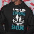 Father’S Day Best Friend Daddy Father Papa Graphic From Son  Hoodie Personalized Gifts