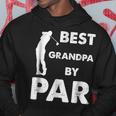 Fathers Day Best Grandpa By Par Funny Golf Gift Gift For Mens Hoodie Unique Gifts