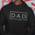 Fathers Day Dad Est 2023 Expect Baby Wife Daughter V3 Hoodie Unique Gifts