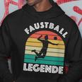 Faustball Legende Für Faustballer Faustballspieler Faustball Hoodie Lustige Geschenke