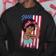 Female Air Force Veteran African American Women Usaf Men Hoodie Graphic Print Hooded Sweatshirt Funny Gifts
