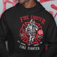 Firefighter Fire Fighter - First Responder Eagle Flag Hoodie Funny Gifts