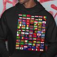 Flaggen Der Welt Spruch Geschenk Reisen Weltreise Geschenkid Hoodie Lustige Geschenke