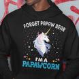 Forget Papaw Bear Im A Papawcorn Unicorn Father Hoodie Unique Gifts