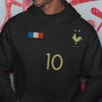 France Number 10 French Soccer Retro Football France Hoodie Personalized Gifts