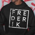 Frederik Hoodie Personalisiert, Vintage Namensaufdruck Lustige Geschenke