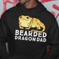 Funny Bearded Dragon Dad Gift Dad Of Bearded Dragon Hoodie Unique Gifts