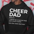 Funny Cheer Dad Definition Best Dad Ever Cheerleading Hoodie Funny Gifts