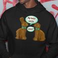 Funny Easter Chocolate & Stuff Bunny Hoodie Unique Gifts