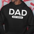 Funny Family New Dad Est 2020 This Year New Father Hoodie Funny Gifts