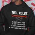 Funny Fix Things Funny Mechanic To Tool Rules Auto Repair Car Mechanic Handyman Hoodie Unique Gifts