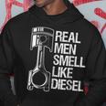 Funny MechanicReal Men Smell Like Diesel Gift Hoodie Unique Gifts