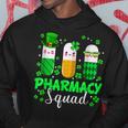 Funny Pharmacy Squad Leprechaun Pharmacist St Patricks Day Hoodie Unique Gifts